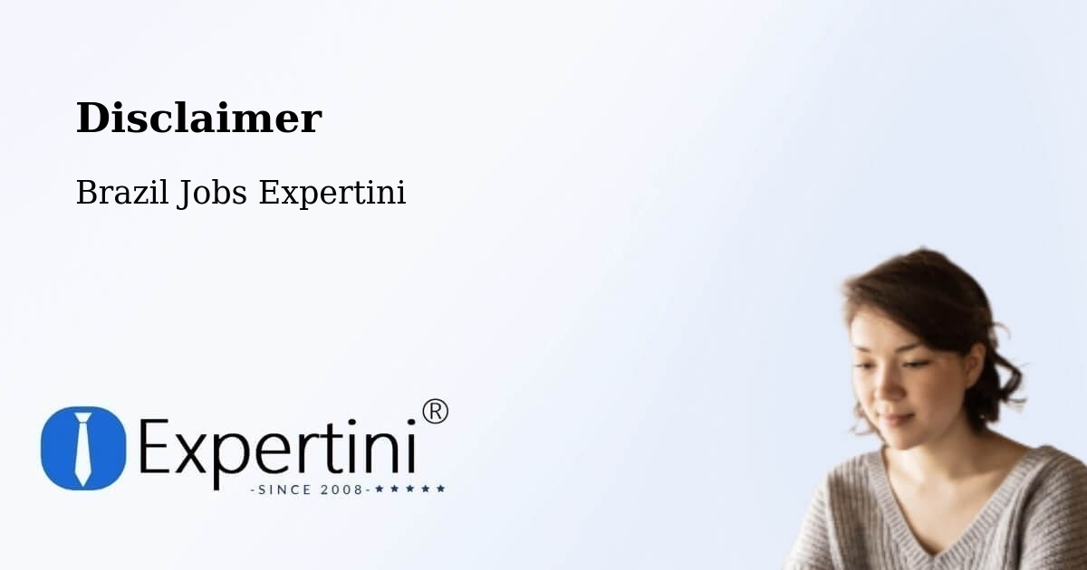 Disclaimer – Coronel Freitas - Brazil Jobs Expertini