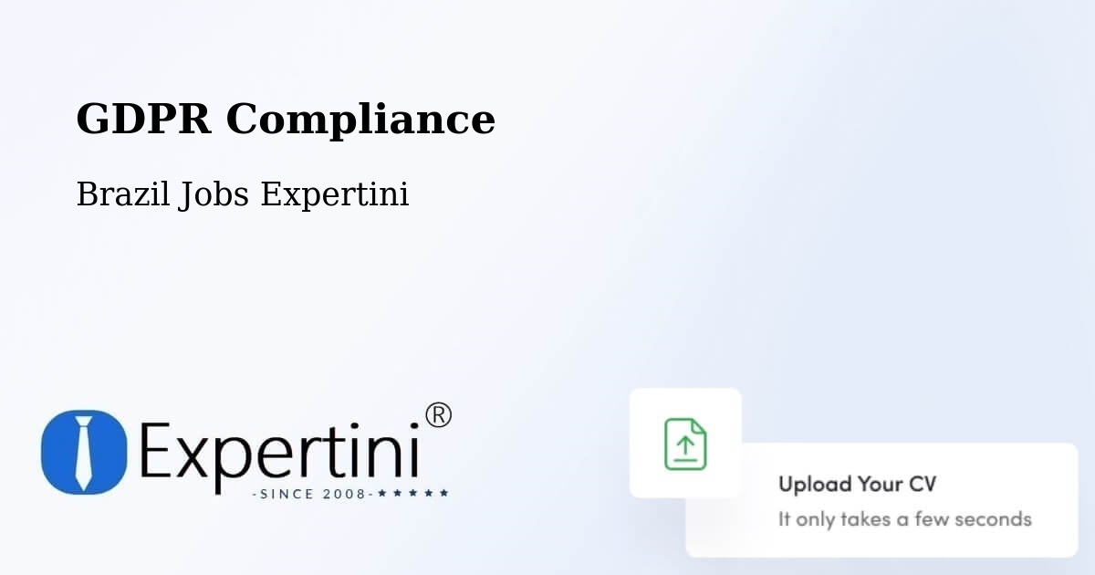 EU GDPR Compliance Statement – Coronel Freitas - Brazil Jobs Expertini